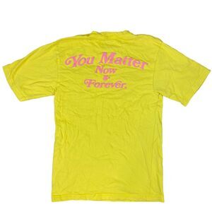 Demetrius‎ Harmon Basic T Shirt XS Mens Sunflower "You Matter Now & Forever"